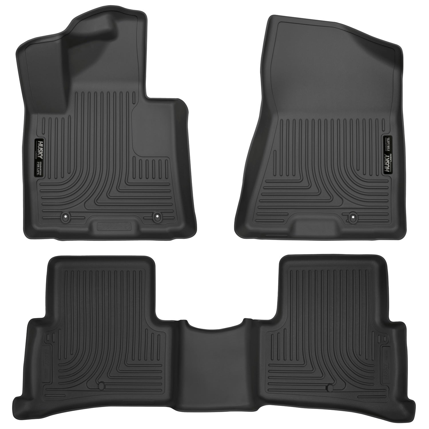 Husky Liners 99891 - Weatherbeater - Front & 2nd Seat Floor Liners 1