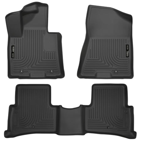 Husky Liners 99891 - Weatherbeater - Front & 2nd Seat Floor Liners 1