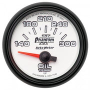 AutoMeter 7548 - GAUGE, OIL TEMP, 2 1/16", 140-300?F, ELECTRIC, PHANTOM II 5