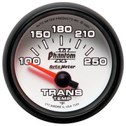 AutoMeter 7549 - GAUGE, TRANSMISSION TEMP, 2 1/16", 100-250?F, ELECTRIC, PHANTOM II 4