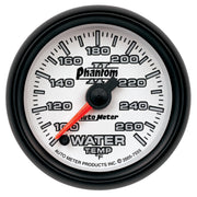 AutoMeter 7555 - GAUGE, WATER TEMP, 2 1/16", 100-260?F, DIGITAL STEPPER MOTOR, PHANTOM II 3