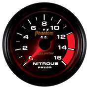 AutoMeter 7574 - GAUGE, NITROUS PRESSURE, 2 1/16", 1600PSI, DIGITAL STEPPER MOTOR, PHANTOM II 4
