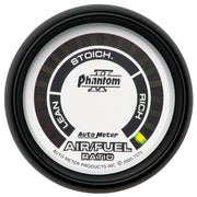 AutoMeter 7575 - GAUGE, AIR/FUEL RATIO-NARROWBAND, 2 1/16", LEAN-RICH, LED ARRAY, PHANTOM II 3