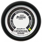 AutoMeter 7575 - GAUGE, AIR/FUEL RATIO-NARROWBAND, 2 1/16", LEAN-RICH, LED ARRAY, PHANTOM II 4