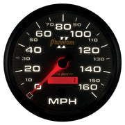 AutoMeter 7589 - GAUGE, SPEEDOMETER, 5", 160MPH, ELEC. PROGRAMMABLE, PHANTOM II 6