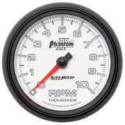 AutoMeter 7597 - GAUGE, TACHOMETER, 3 3/8", 10K RPM, IN-DASH, PHANTOM II 3