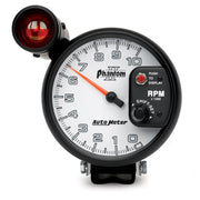 AutoMeter 7599 - GAUGE, TACHOMETER, 5", 10K RPM, PEDESTAL W/ EXT. SHIFT-LITE, PHANTOM II 3