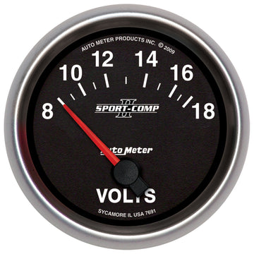 AutoMeter 7691 - Voltmeter Gauge