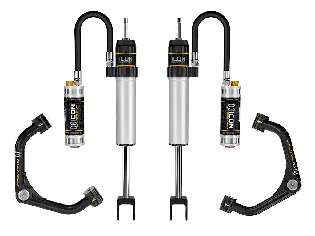 ICON Vehicle Dynamics 78735T - 20-UP GM HD 0-2" CDCV SHOCK SYS W/ TUBE UCA 2