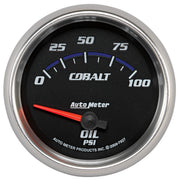 AutoMeter 7927 - GAUGE, OIL PRESSURE, 2 5/8", 100PSI, ELECTRIC, COBALT 5