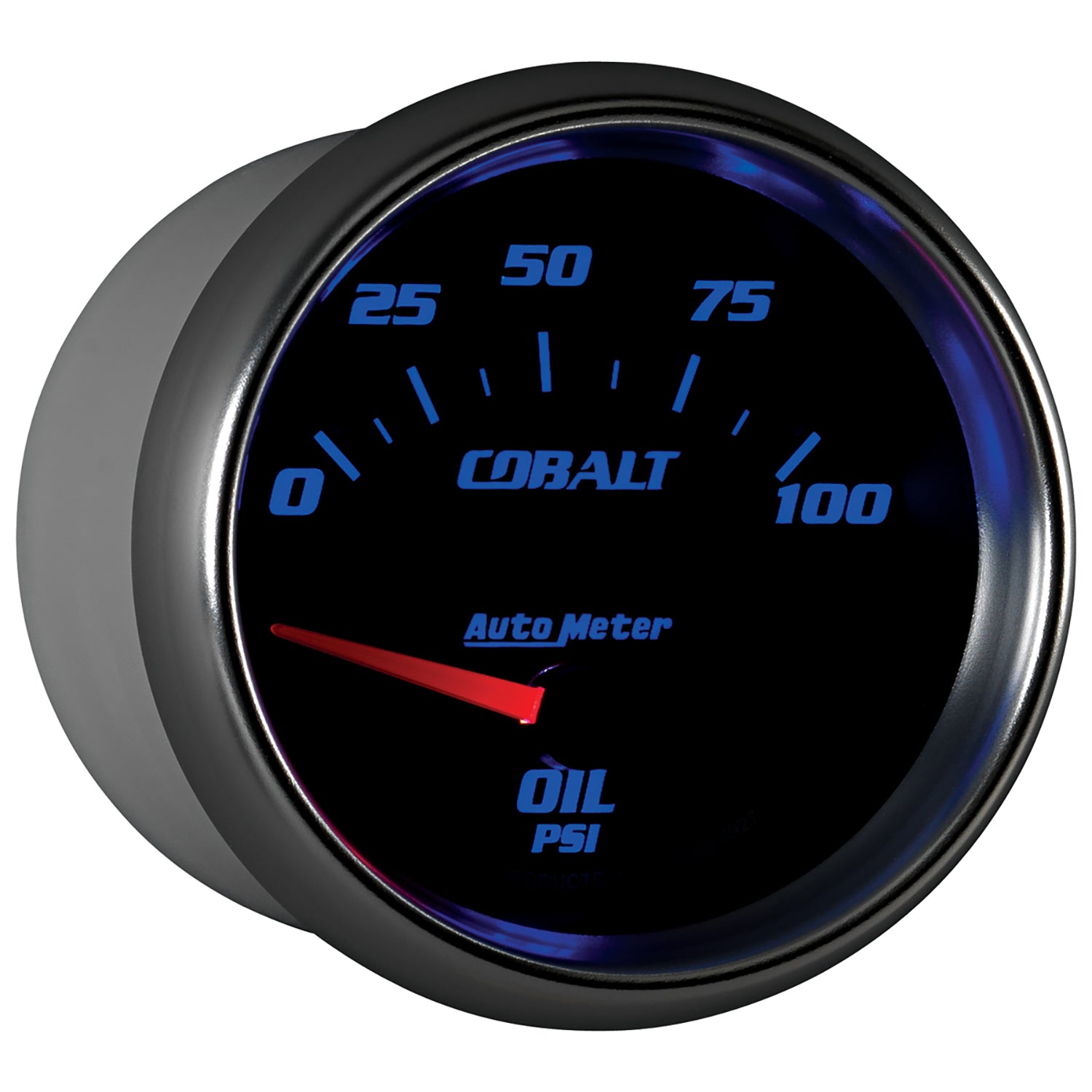 AutoMeter 7927 - GAUGE, OIL PRESSURE, 2 5/8", 100PSI, ELECTRIC, COBALT 2
