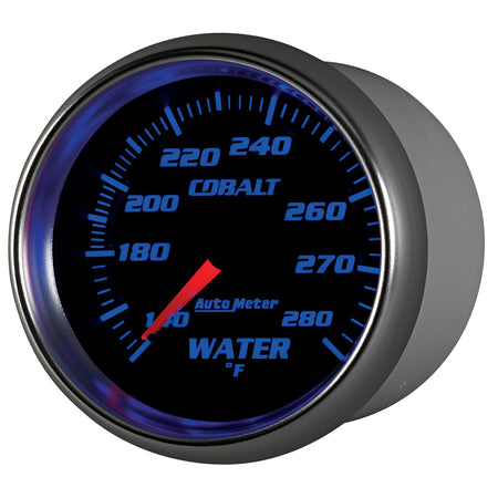 AutoMeter 7931 - GAUGE, WATER TEMP, 2 5/8", 140-280?F, MECHANICAL, COBALT 5