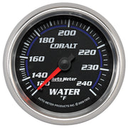 AutoMeter 7932 - GAUGE, WATER TEMP, 2 5/8", 120-240?F, MECHANICAL, COBALT 3