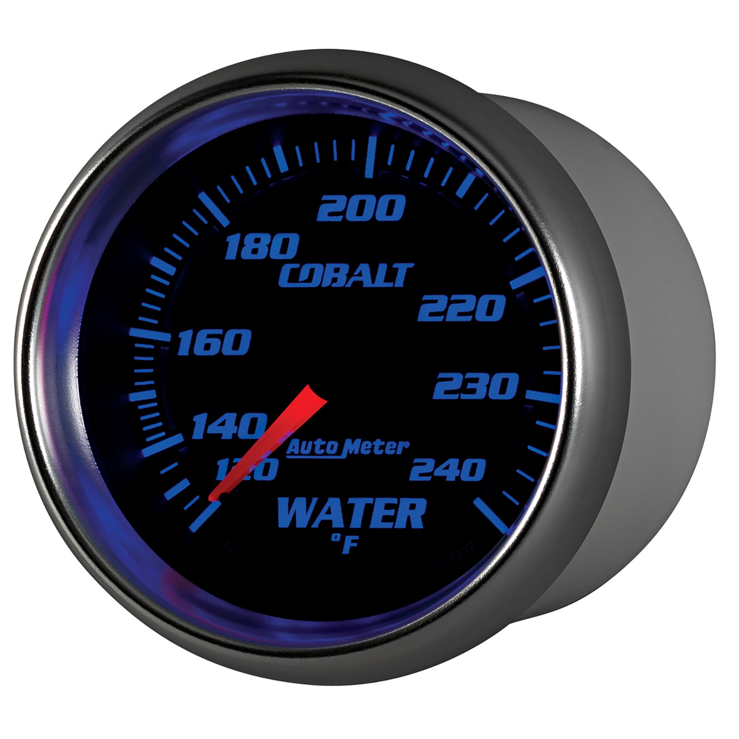 AutoMeter 7932 - GAUGE, WATER TEMP, 2 5/8", 120-240?F, MECHANICAL, COBALT 5