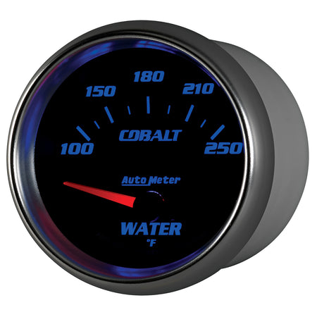AutoMeter 7937 - GAUGE, WATER TEMP, 2 5/8", 100-250?F, ELECTRIC, COBALT 5