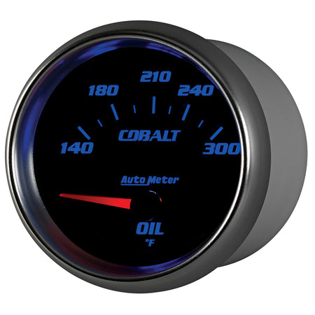AutoMeter 7948 - GAUGE, OIL TEMP, 2 5/8", 140-300?F, ELECTRIC, COBALT 5