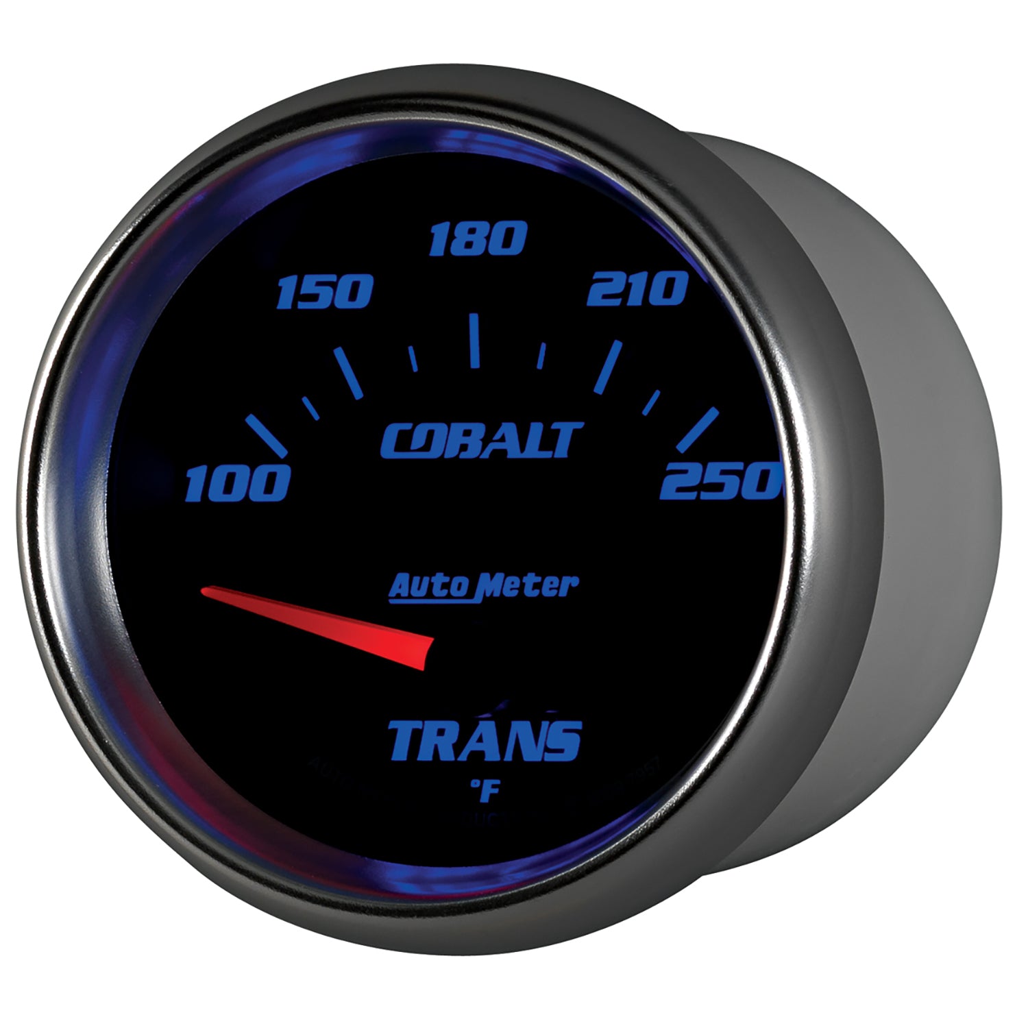 AutoMeter 7957 - GAUGE, TRANSMISSION TEMP, 2 5/8", 100-250?F, ELECTRIC, COBALT 5