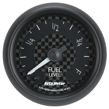 AutoMeter 8010 - GAUGE, FUEL LEVEL, 2 1/16", PROGRAMMABLE, GT 3