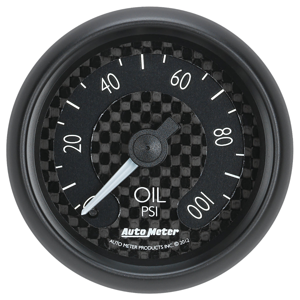 AutoMeter 8021 - GAUGE, OIL PRESS, 2 1/16", 100PSI, MECH, GT 3