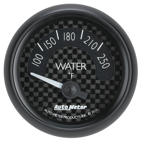 AutoMeter 8037 - GAUGE, WATER TEMP, 2 1/16", 250?F, ELEC, GT 3