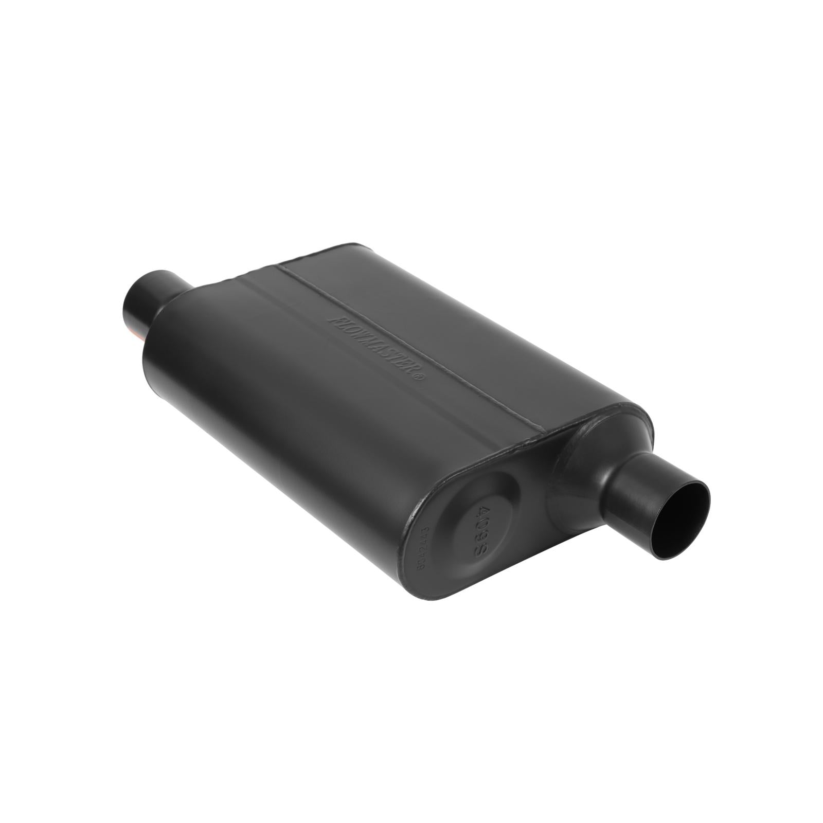 Flowmaster 8042443 40 Series Chambered Muffler Stainless Steel 2.25 Offset In/Out