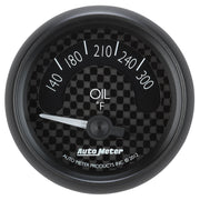 AutoMeter 8048 - GAUGE, OIL TEMP, 2 1/16", 300?F, ELEC, GT 3