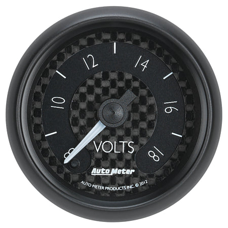 AutoMeter 8091 - GAUGE, VOLTMETER, 2 1/16", 18V, DIGITAL STEPPER MOTOR, GT 3