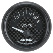 AutoMeter 8092 - GAUGE, VOLTMETER, 2 1/16", 18V, ELEC, GT 3