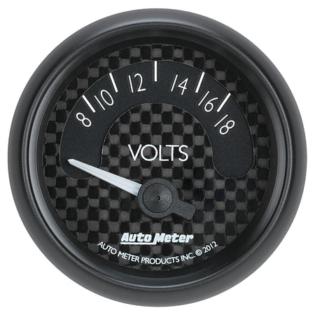 AutoMeter 8092 - GAUGE, VOLTMETER, 2 1/16", 18V, ELEC, GT 3