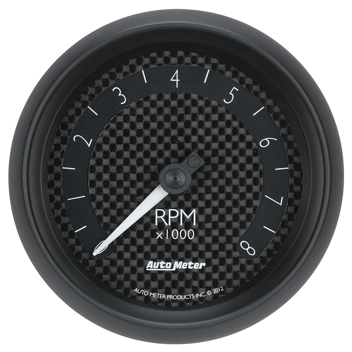 AutoMeter 8097 - GAUGE, TACHOMETER, 3 3/8", 8K RPM, IN-DASH, GT 3