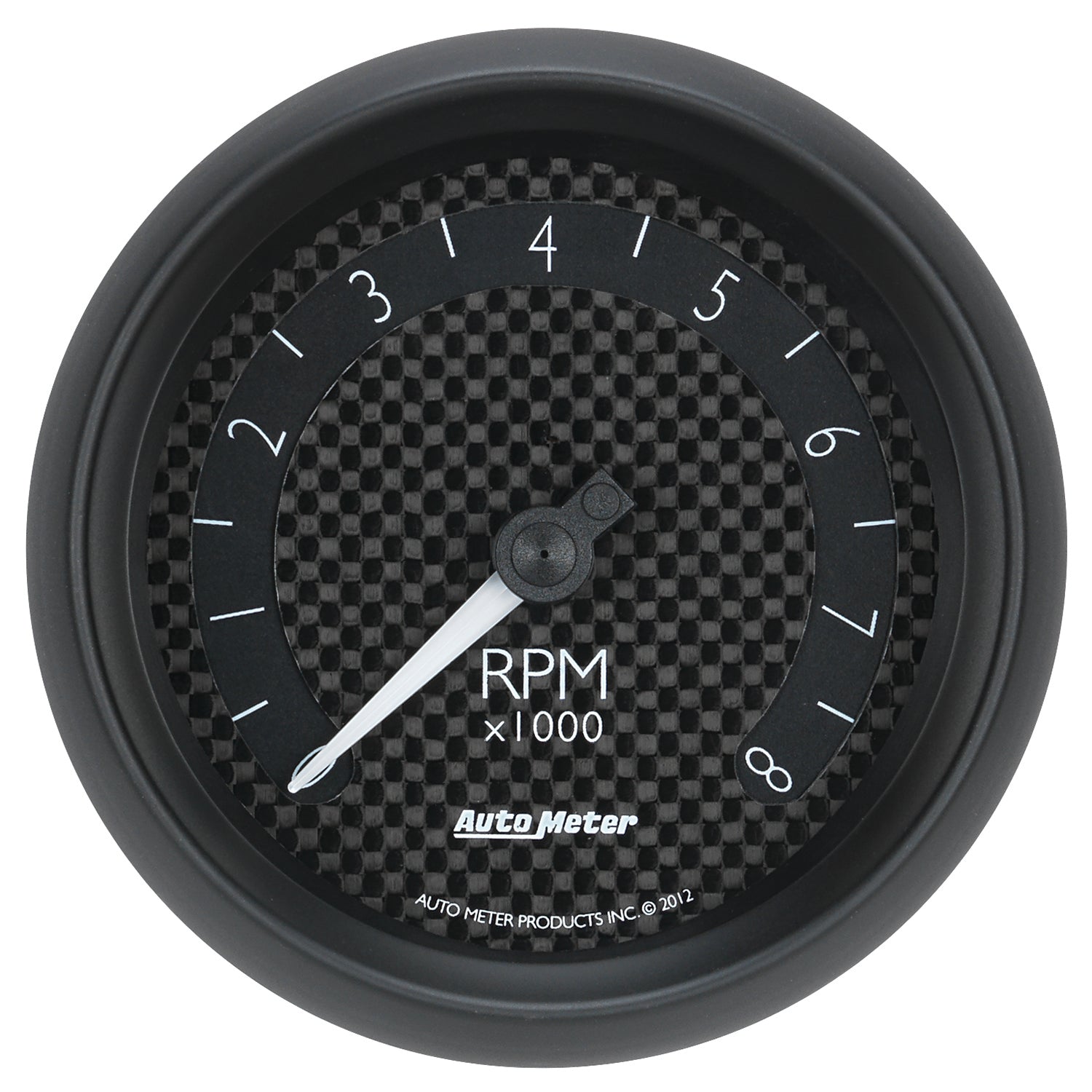AutoMeter 8097 - GAUGE, TACHOMETER, 3 3/8", 8K RPM, IN-DASH, GT 3