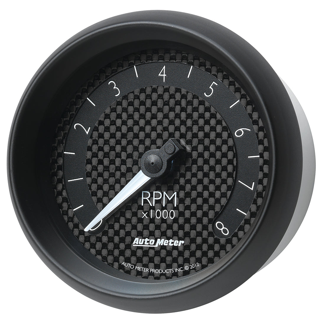AutoMeter 8097 - GAUGE, TACHOMETER, 3 3/8", 8K RPM, IN-DASH, GT 4