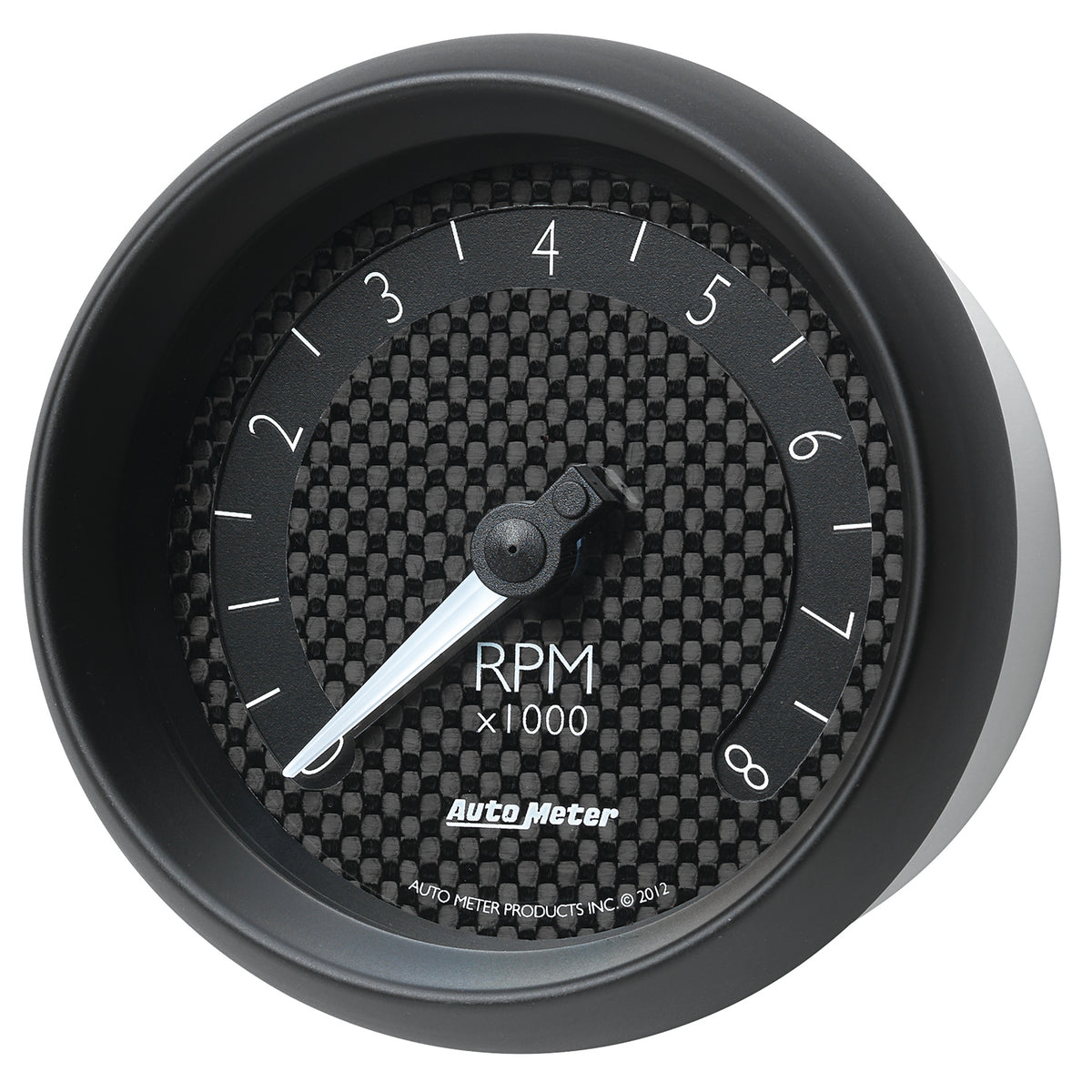 AutoMeter 8097 - GAUGE, TACHOMETER, 3 3/8", 8K RPM, IN-DASH, GT 4
