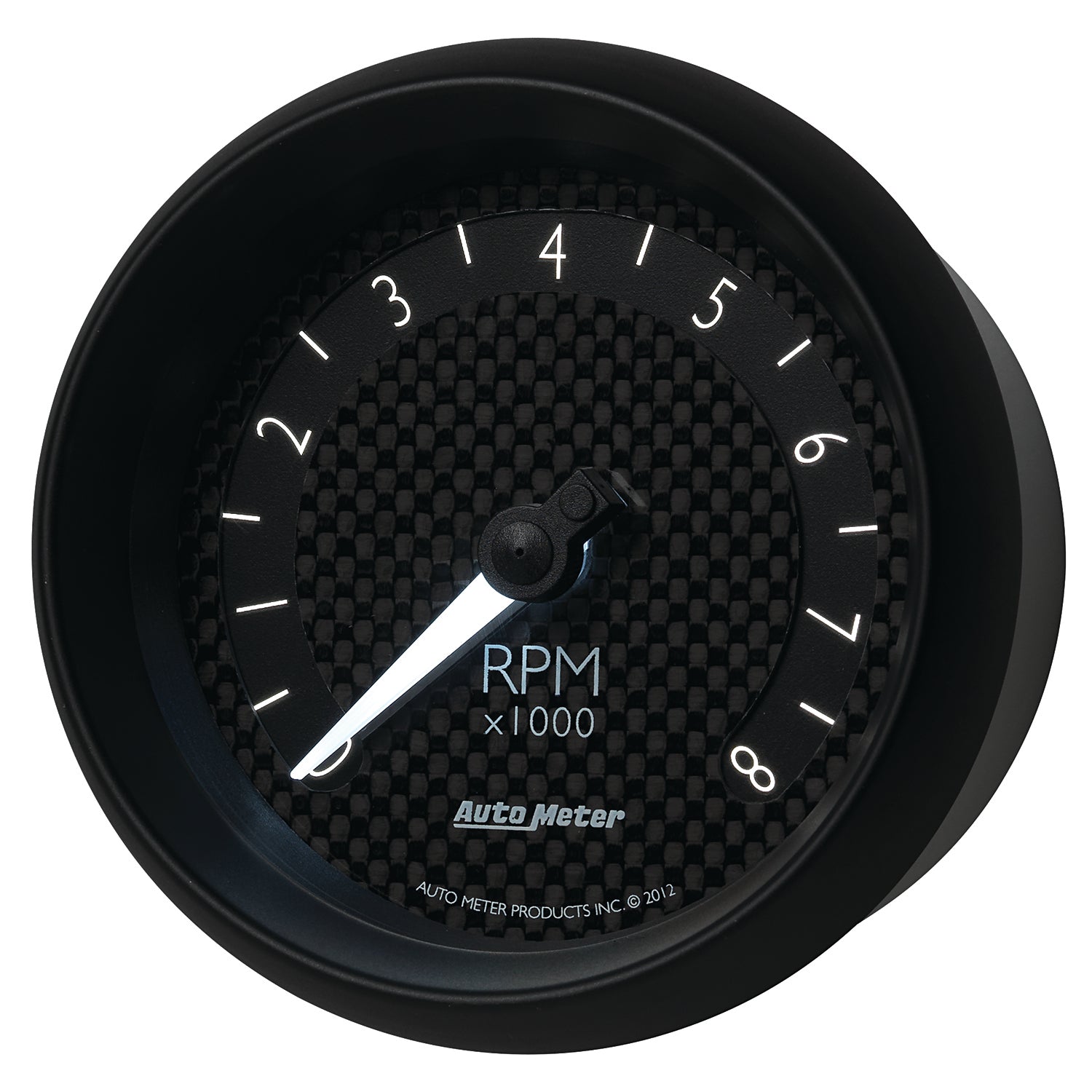AutoMeter 8097 - GAUGE, TACHOMETER, 3 3/8", 8K RPM, IN-DASH, GT 5