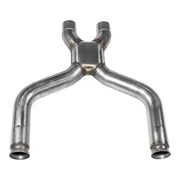 Flowmaster 81106 - Scavenger Series X-Pipe Kit X-Pipe For 2011-2014 Mustang Gt. 3.0 Inch Stainless Steel Tubing Flowmaster 2