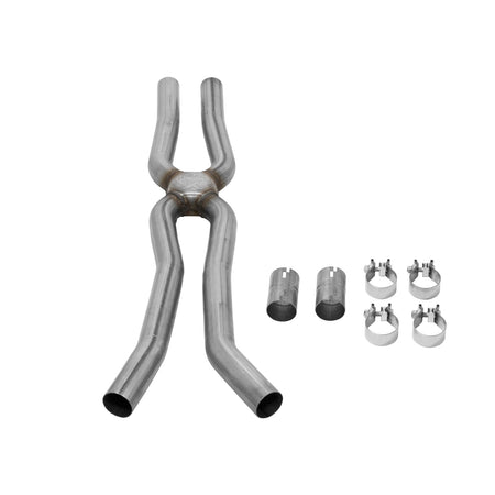 Flowmaster 81107 - Scavenger X-Pipe No Resonator Kit Fits 2015-2017 Ford Mustang Coupes And Convertibles With The 3.7L Engine Flowmaster 3