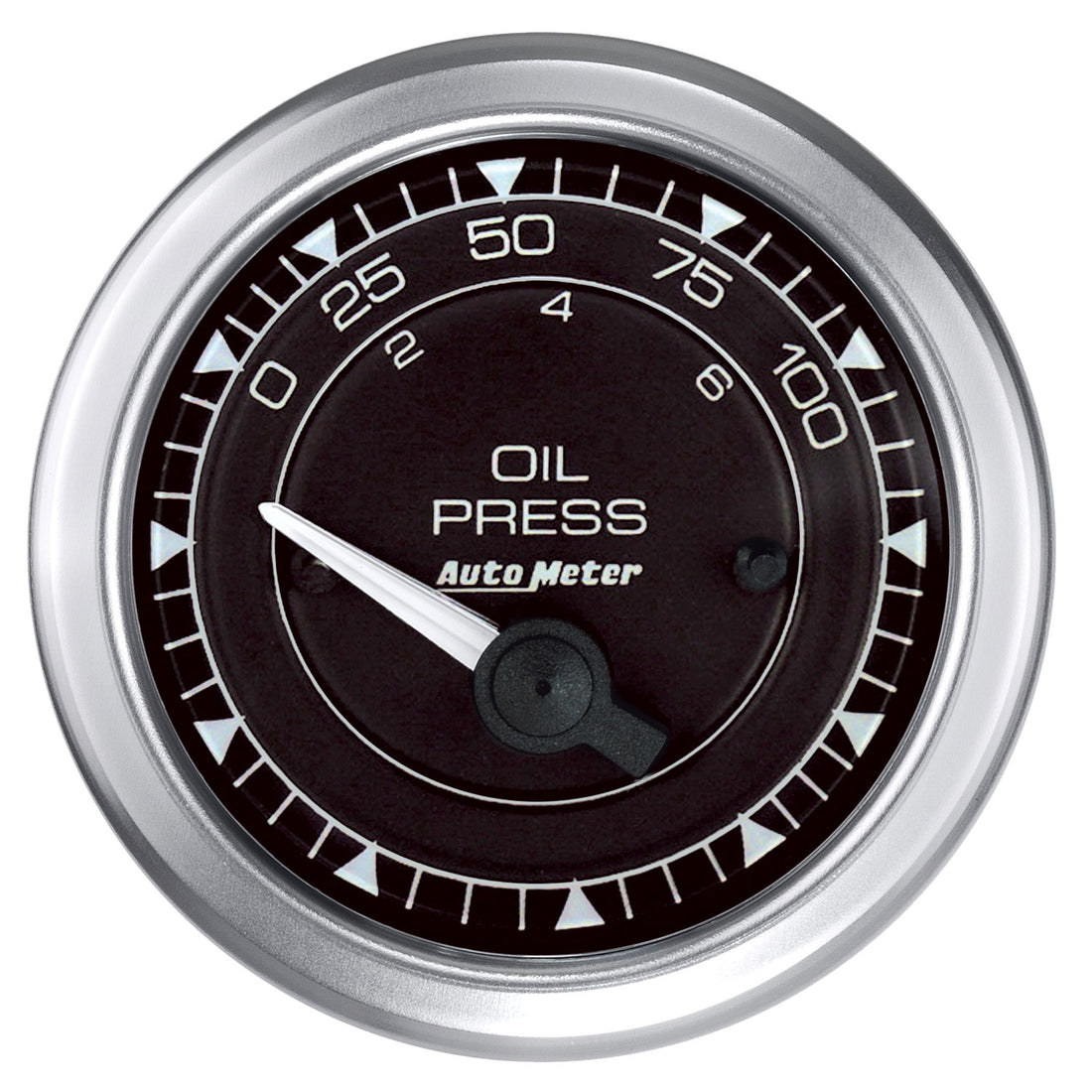 AutoMeter 8127 - GAUGE, PRESS, 2 1/16", 100PSI, ELEC,  CHRONO 3