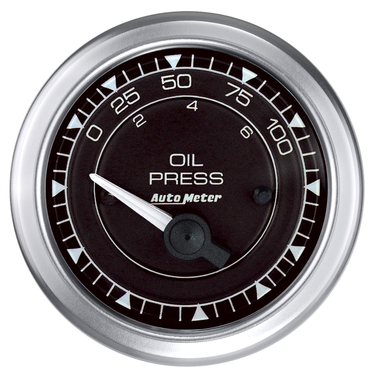 AutoMeter 8127 - GAUGE, PRESS, 2 1/16", 100PSI, ELEC,  CHRONO 3
