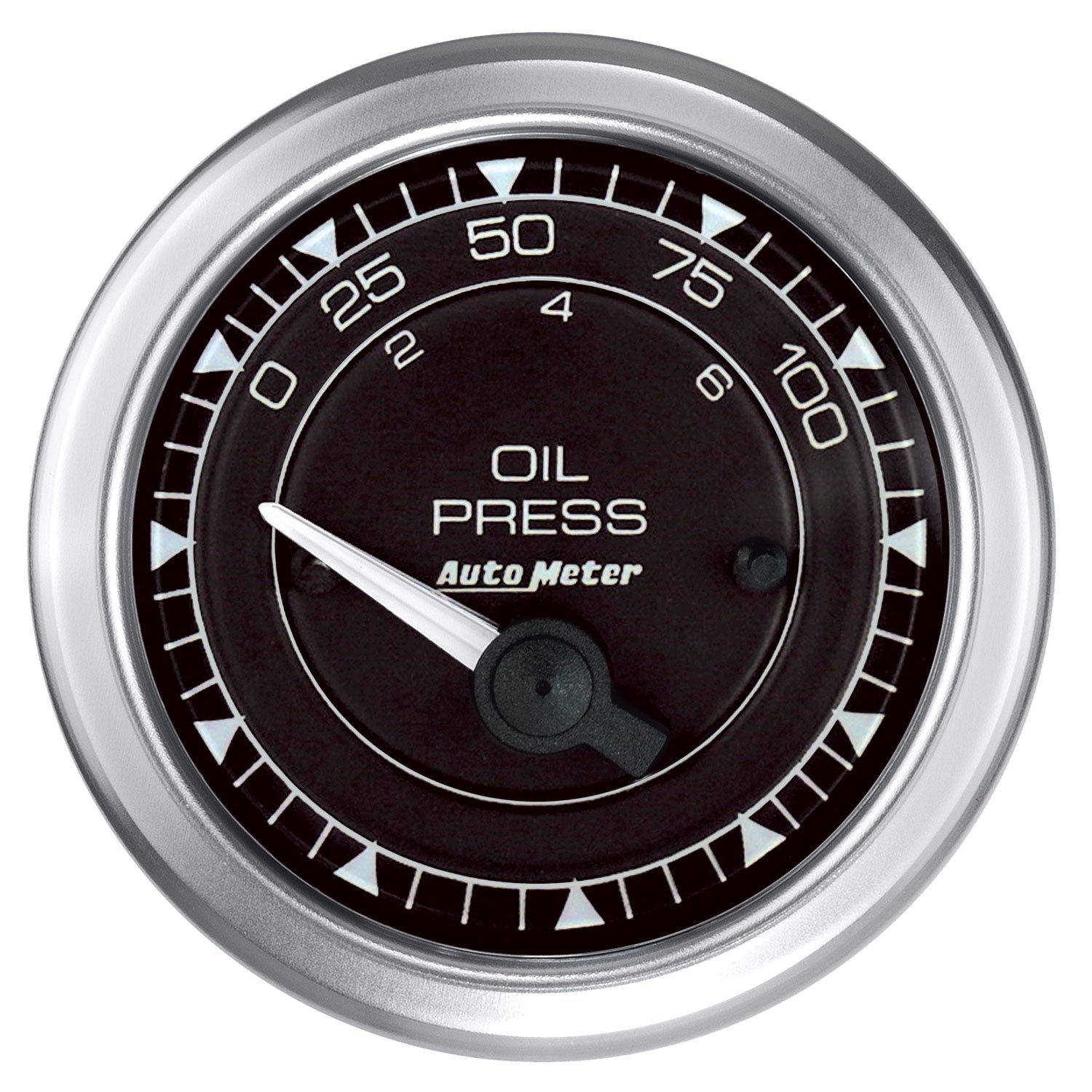 AutoMeter 8127 - GAUGE, PRESS, 2 1/16", 100PSI, ELEC,  CHRONO 3
