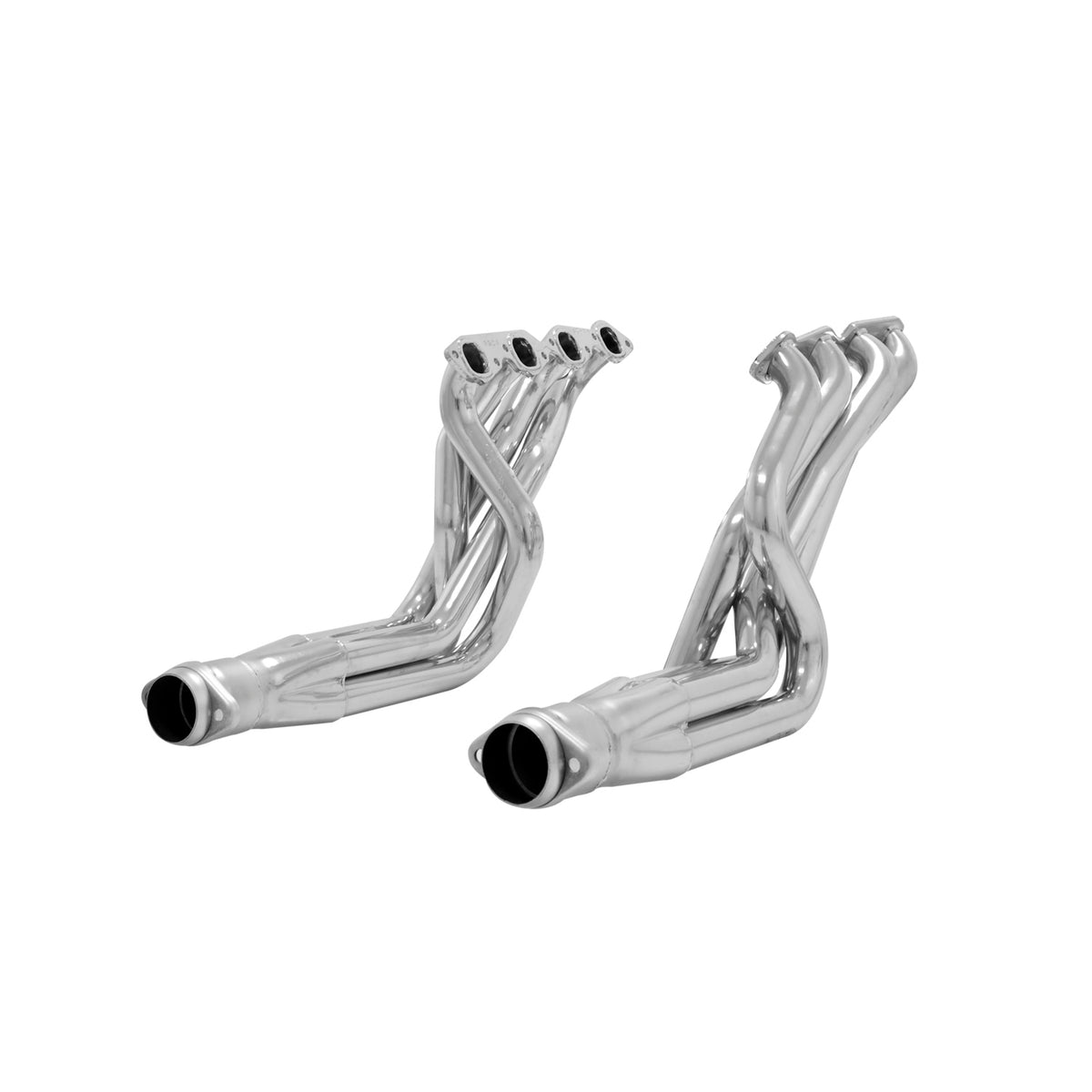 Flowmaster 814114 - Scavenger Series Elite Header Fits 1968-1974 Chevelle/El Camino, 396-502 Bb Engine, V8, Long Tube Headers, 2 Inch Primary, 3-1/2 Inch Ball-Flange Collector, 16 Gauge Tubing, 3/8 Inch Flange, Silver Ceramic Coating, 409S Stainless St... 5