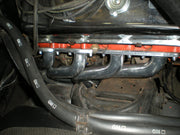 Flowmaster 814114 - Scavenger Series Elite Header Fits 1968-1974 Chevelle/El Camino, 396-502 Bb Engine, V8, Long Tube Headers, 2 Inch Primary, 3-1/2 Inch Ball-Flange Collector, 16 Gauge Tubing, 3/8 Inch Flange, Silver Ceramic Coating, 409S Stainless St... 3