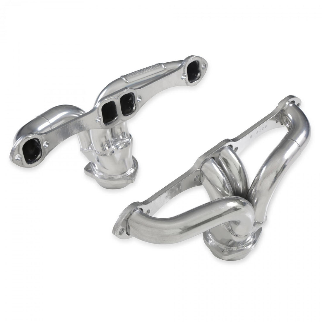 Flowmaster 814120 - Scavenger Series Elite Header Fits 1957-1974 Corvette, Universal Center Dump, 327/350, V8, Shorty Headers 1-5/8 inch Primary 16 Gauge Tubing 3/8 Inch Flange Silver Ceramic Coating Carb Eo D-698, 409S Stainless Steel Flowmaster 5