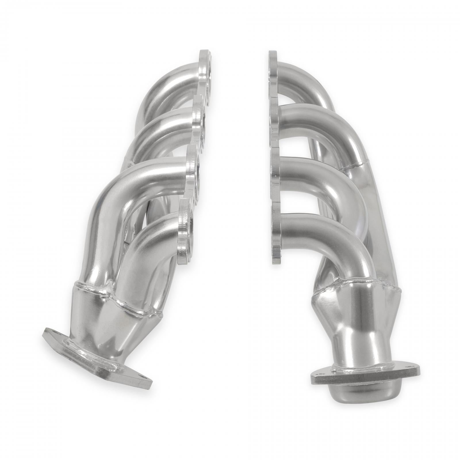 Flowmaster 814123 - Scavenger Series Elite Header Shorty Header For 2002-2013 GM Truck/Suv 4.8L/5.3L V8, 1-5/8 Inch Primary, 16 Gauge, 3/8 Inch Flange Silver Ceramic, 409S Stainless SteelFlowmaster 5
