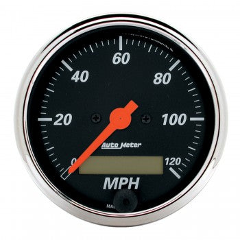 AutoMeter 8142-05702 - GAUGE, OIL TEMP, 2 1/16", 340?F, STEPPER MOTOR W/PEAK & WARN, NASCAR CAN 4