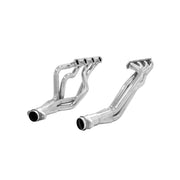 Flowmaster 814211 - Scavenger Series Elite Header Fits 1964-1973 Mustang, 289-302 Sb Engine, V8, Long Tube Headers, 1-3/4 Inch Primary, 3 Inch Ball-Flange Collector, 16 Gauge Tubing, 3/8 Inch Flange, Silver Ceramic Coating, 409S Stainless Steel Flowmaster 1