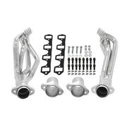 Flowmaster 814211 - Scavenger Series Elite Header Fits 1964-1973 Mustang, 289-302 Sb Engine, V8, Long Tube Headers, 1-3/4 Inch Primary, 3 Inch Ball-Flange Collector, 16 Gauge Tubing, 3/8 Inch Flange, Silver Ceramic Coating, 409S Stainless Steel Flowmaster 2