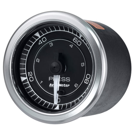 AutoMeter 8153 - GAUGE, PRESSURE, 2 1/16", 100PSI, DIGITAL STEPPER MOTOR, CHRONO 5