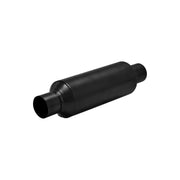 Flowmaster 815425 - Outlaw Series Race Muffler Outlaw Series Race Muffler 409SS 2.50 Inch Center In 2.50 Inch Center Out Aggressive Flowmaster 1