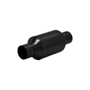 Flowmaster 815425S - Outlaw Series Race Muffler Outlaw Series Race Muffler Short 409SS 2.50 Inch Center In Center Out Aggressive Flowmaster 1