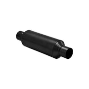Flowmaster 815425 - Outlaw Series Race Muffler Outlaw Series Race Muffler 409SS 2.50 Inch Center In 2.50 Inch Center Out Aggressive Flowmaster 2